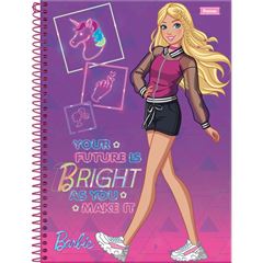 CADERNO CD BARBIE 1X1 80F 8264